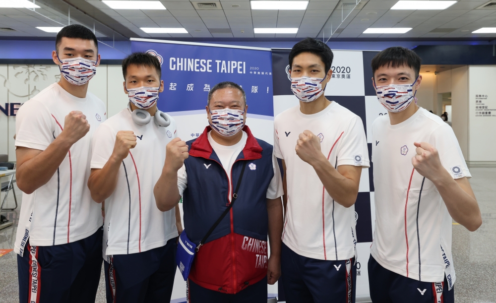 東京奧運中華代表團今包機前往東京。中華奧會／提供。