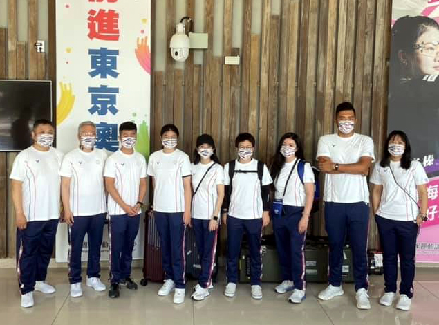 中華射擊代表隊出征東奧。取自／吳佳穎粉專。