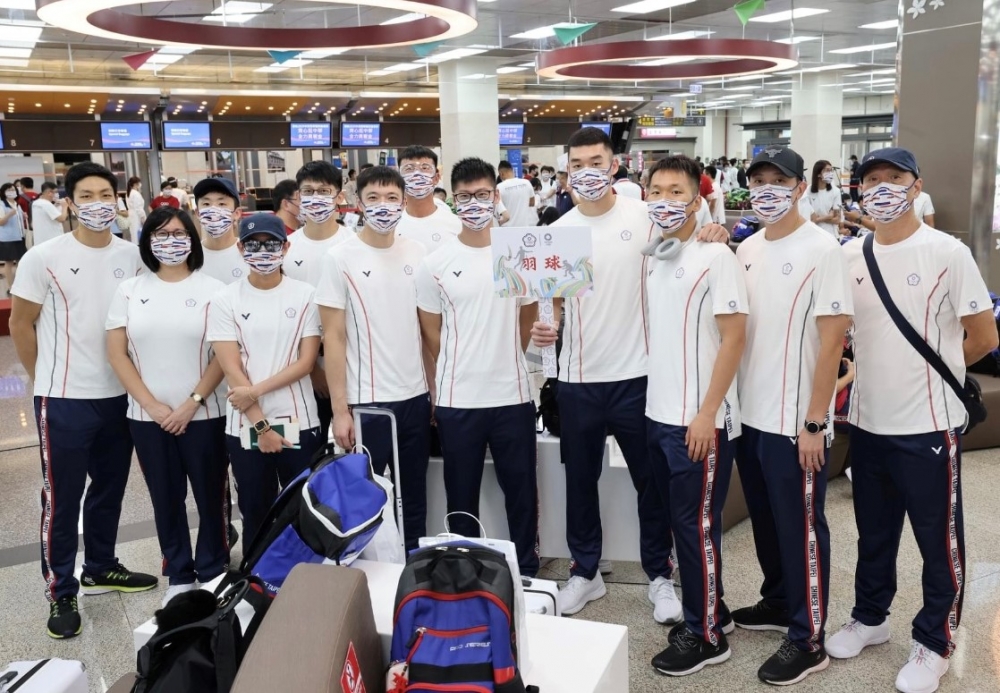 東京奧運中華羽球隊。羽球協會／提供。