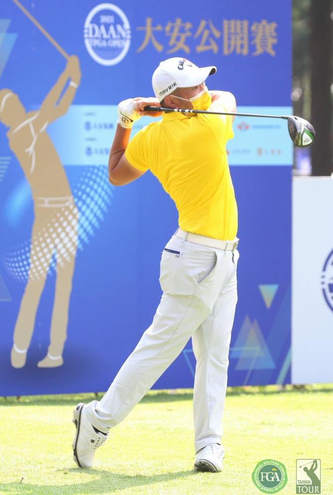 大安公開賽第一回合詹世昌67桿(-5) 暫列第一。