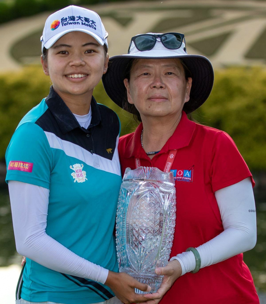 徐薇淩感謝媽媽和一路上幫過她的所有貴人。徐薇淩／提供。