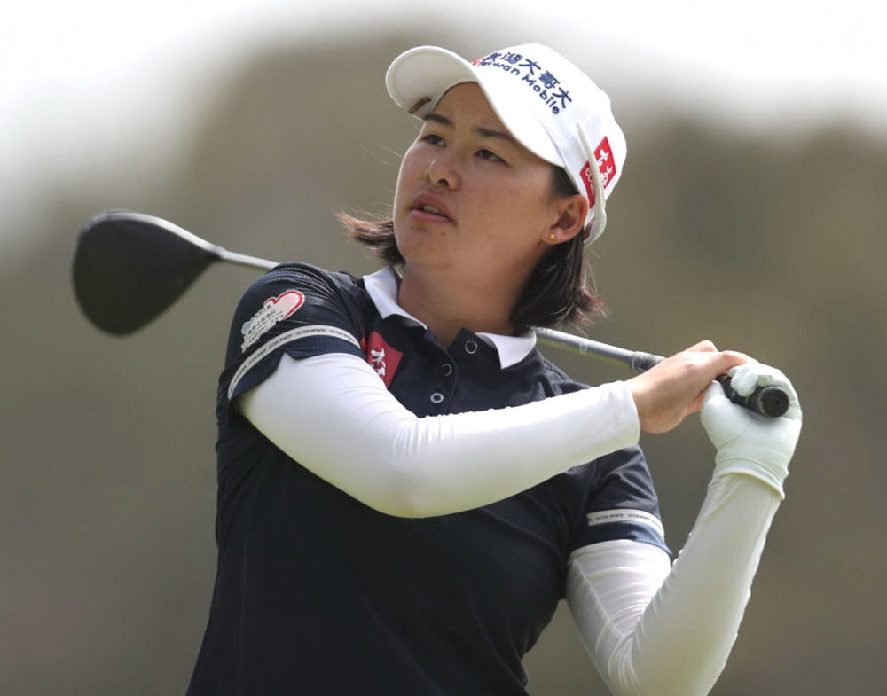 李旻拼戰4回合後以第二名作收。圖／LPGA FB。