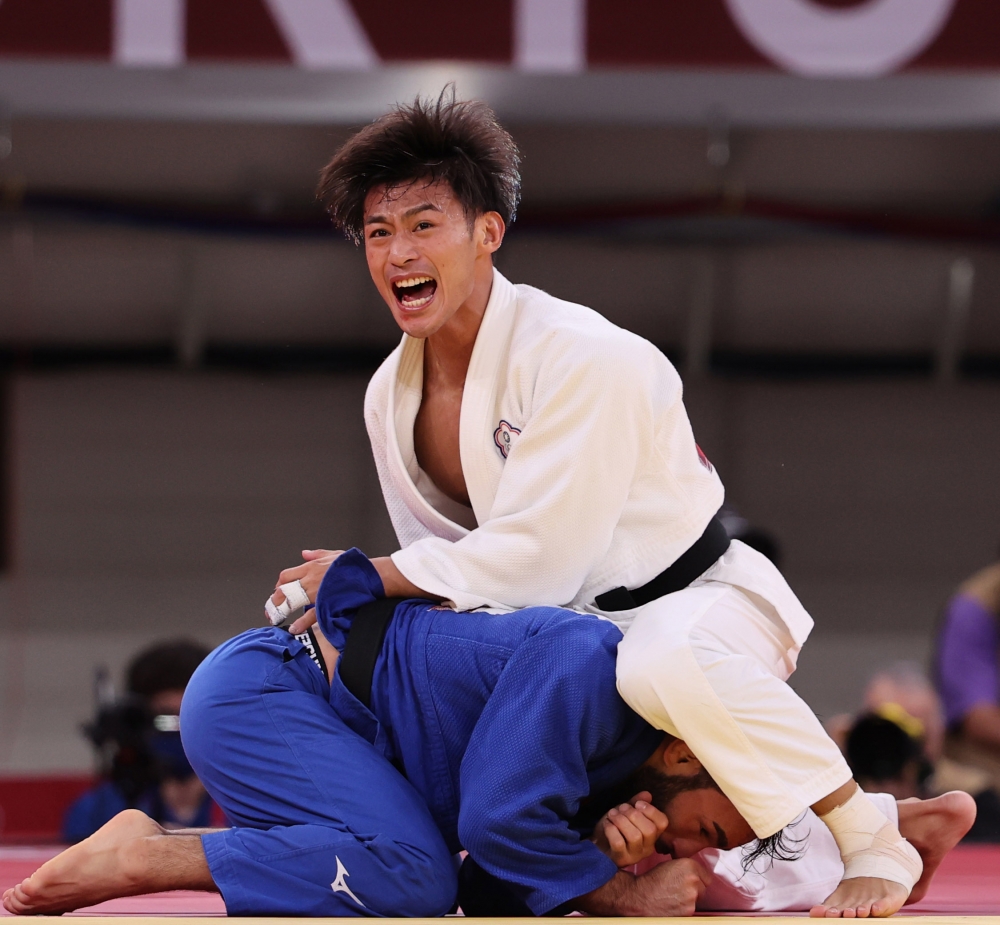 楊勇緯勇奪銀牌。體育署提供。