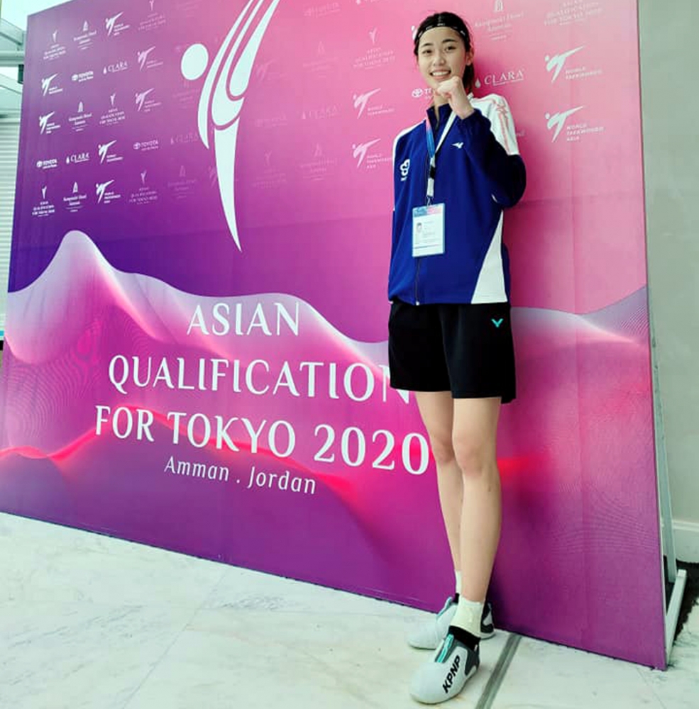 183公分的「長腿靚妹」羅嘉翎。取自／羅嘉翎粉專。