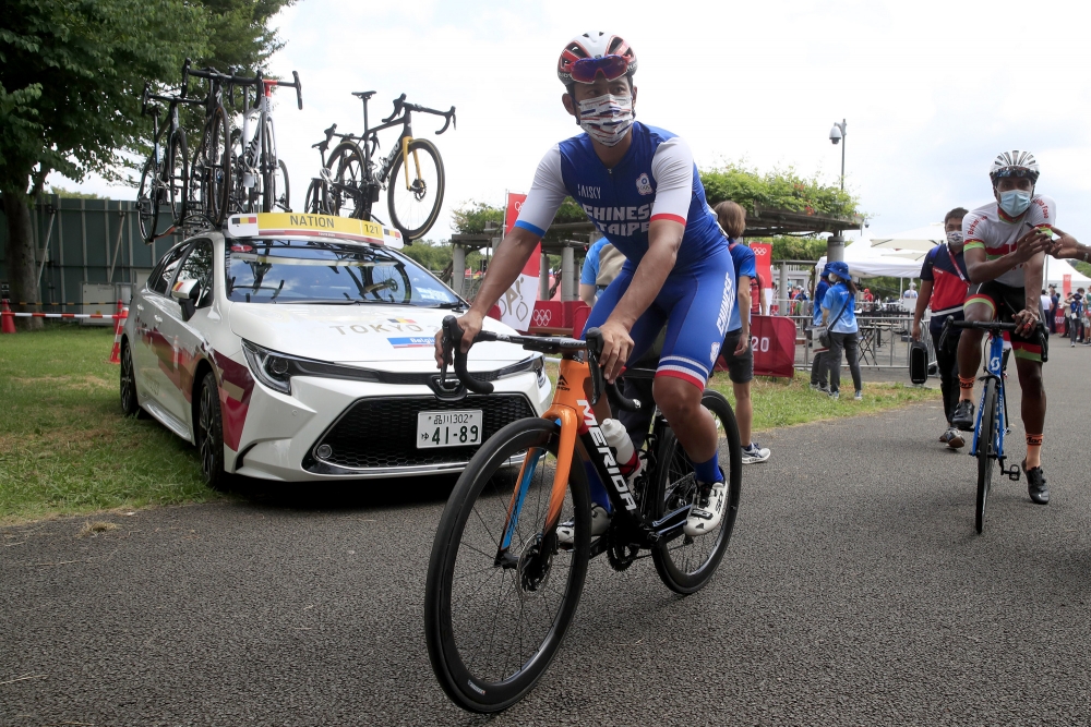 馮俊凱職業生涯首度叩關奧運男子公路賽。Bettiniphoto。