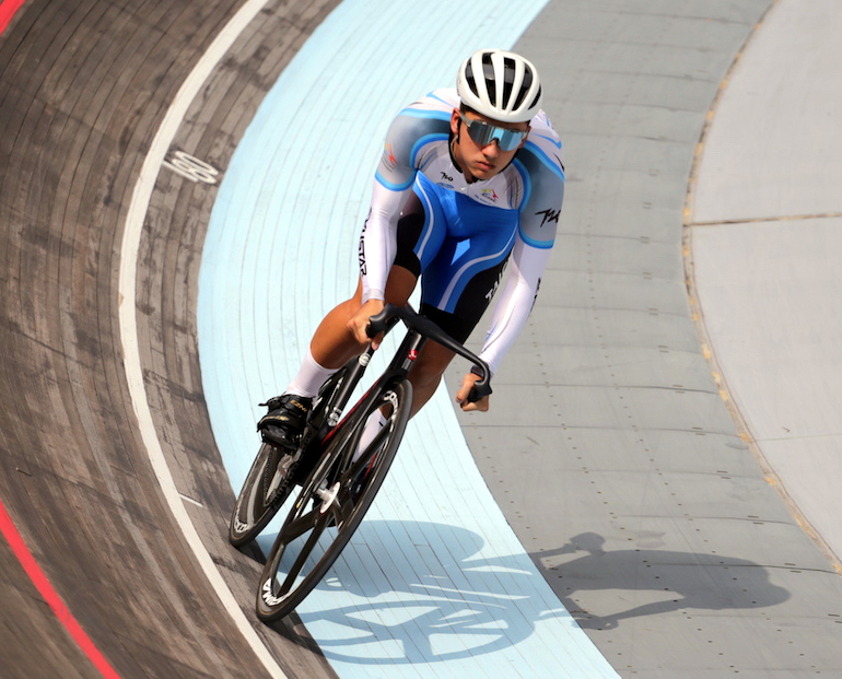 康世峰。中華民國自由車協會提供（下同）。