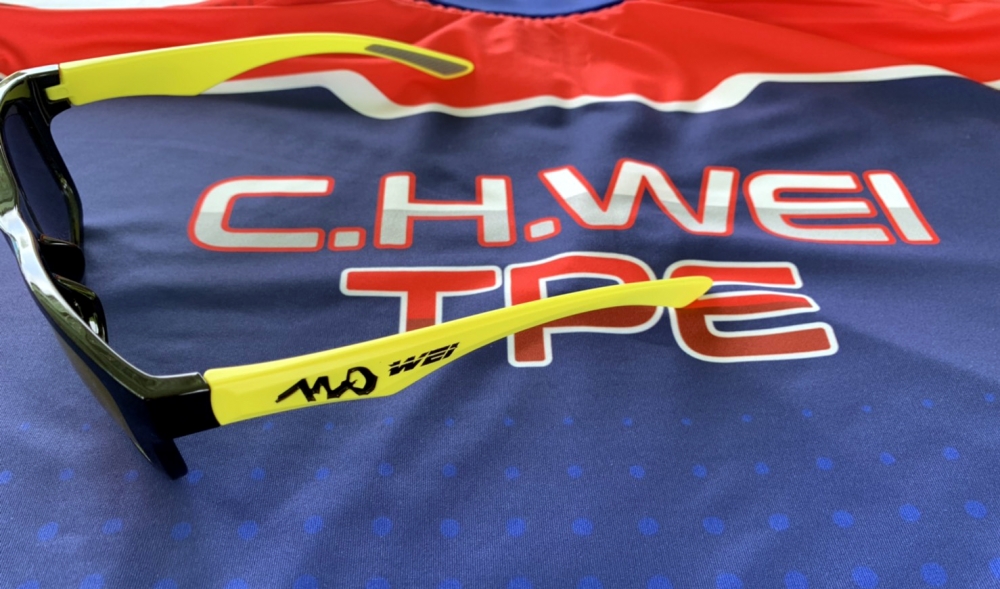  HiColor「一箭穿心鏡」，是「奧運金牌殺手」魏均珩的秘密武器。720armour運動眼鏡／提供。