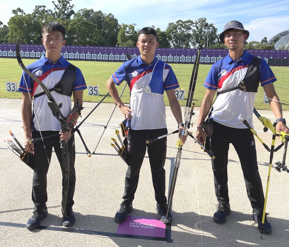 中華男團加射後逆轉勝晉八強。林政賢／提供。