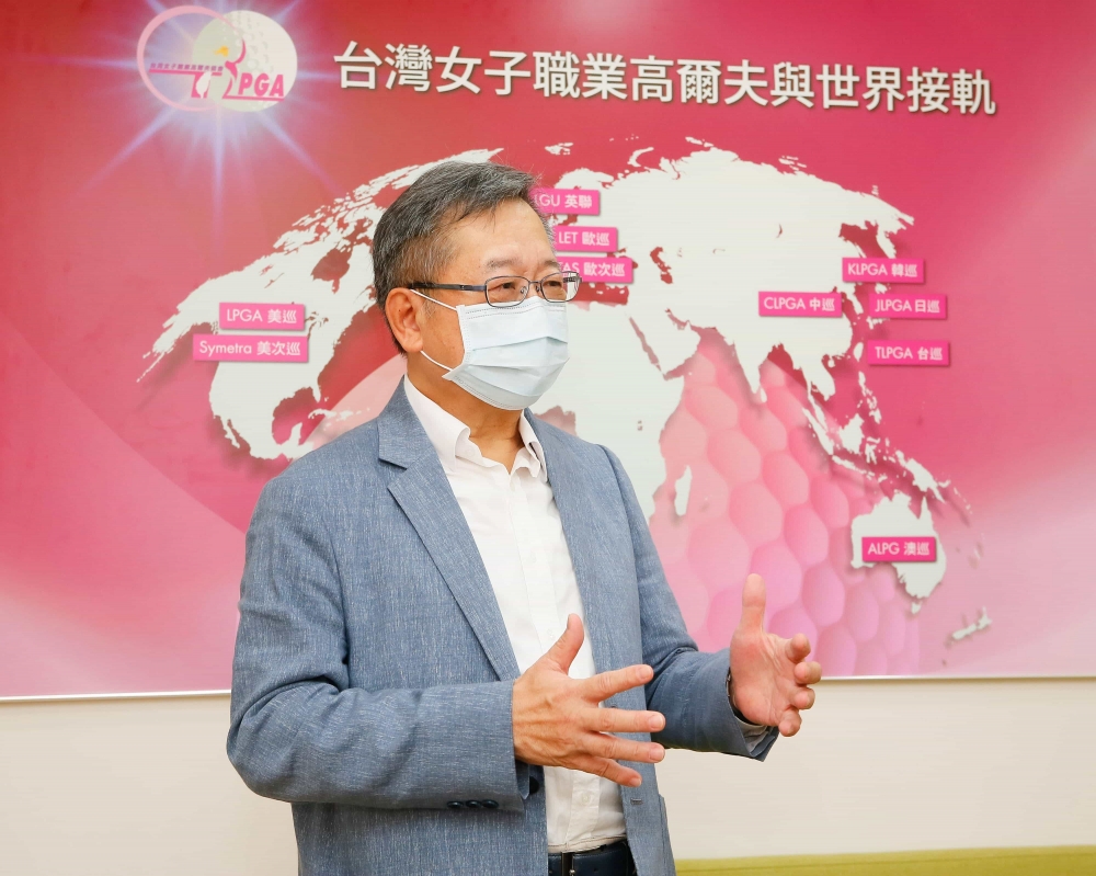 TLPGA之友贊助會捐助人暨發起人黃日燦。