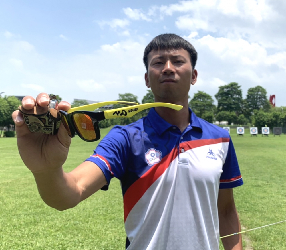 720 HiColor「一箭穿心鏡」，是「奧運金牌殺手」魏均珩的秘密武器。720armour運動眼鏡／提供。