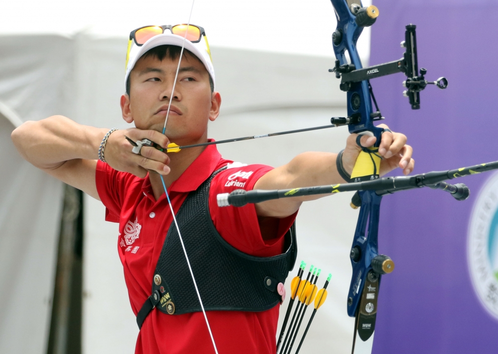 720 HiColor「一箭穿心鏡」，是「奧運金牌殺手」魏均珩的秘密武器。720armour運動眼鏡／提供。