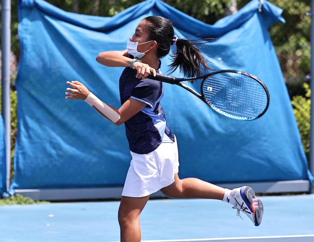 許芸貞生涯首度挺進青少年A級決賽（圖／海碩整合行銷提供）。