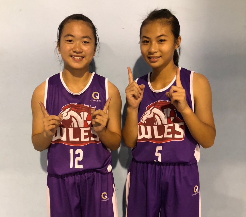 武林「雙一姊」林品均（左）、 錢家瑀。大會提供。