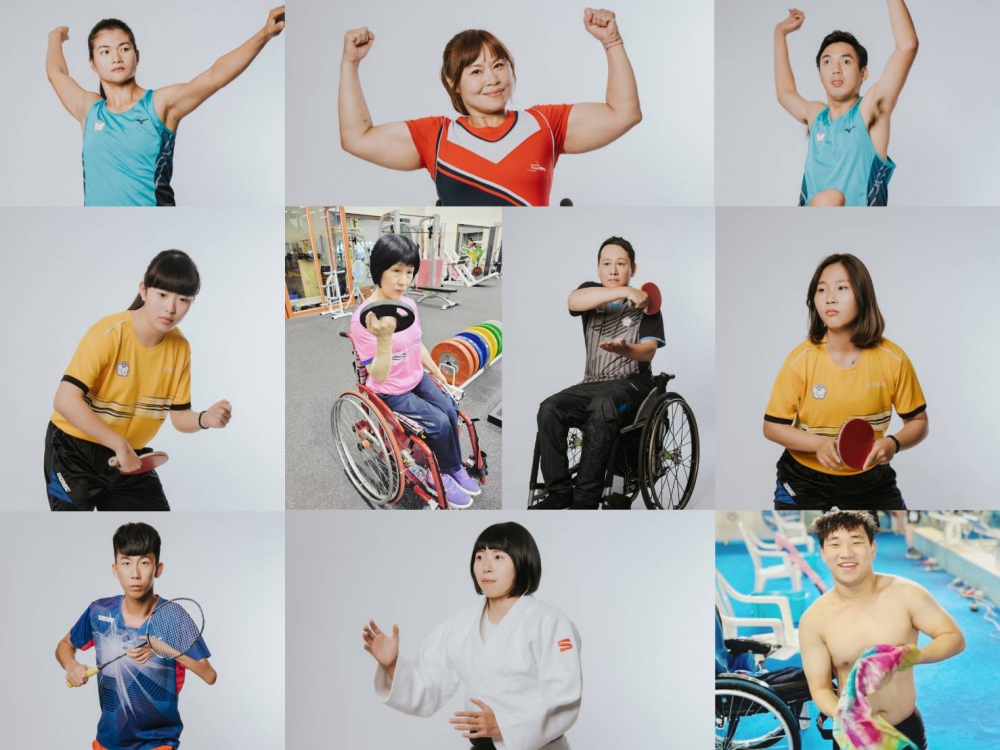 東京帕運倒數12天，請一同為帕運英雄加油。體育署提供。