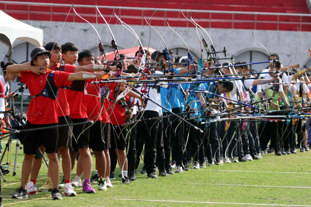 新北凱撒射箭小聯盟賽。中華企業射箭聯盟／提供。