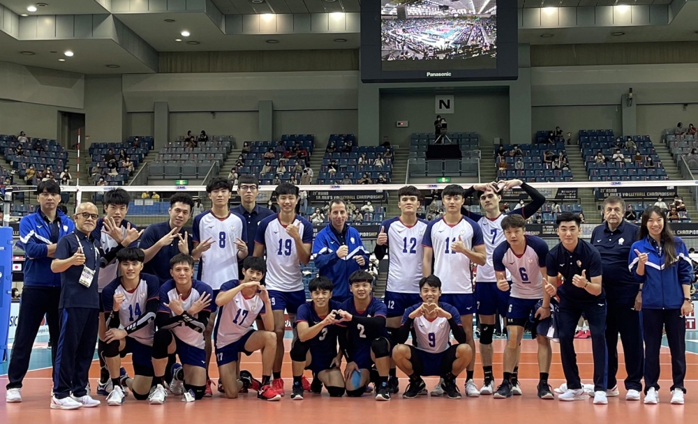 中華隊賽後大合照。林志勇／提供。