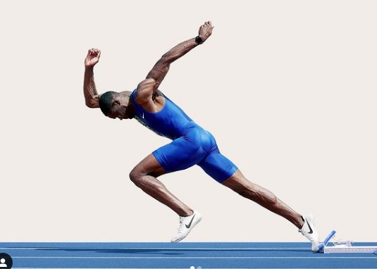 美國男子400mH好手Rai Benjamin。圖／Rai Benjamin IG。