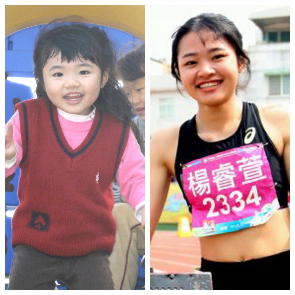 全中運四金后麥寮高中「跨欄精靈」楊睿萱都沒變。