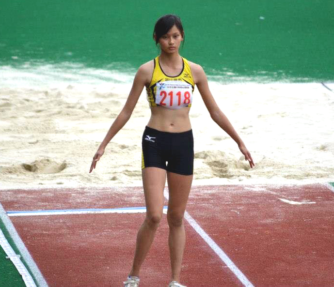 張瑜秦身材高䠷。張瑜秦／提供。