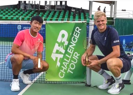 許育修在雙打奪冠。取自許育修IG。