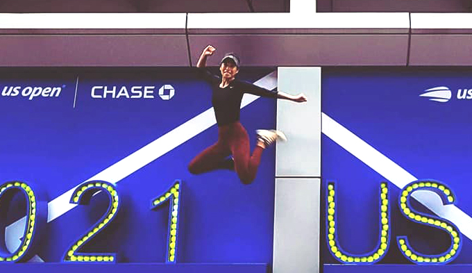 謝淑薇第五度闖進美網女單64強。圖／謝淑薇粉專。