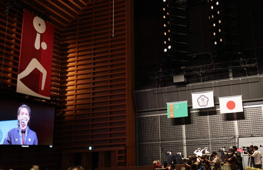 感動的一刻。體育署提供。