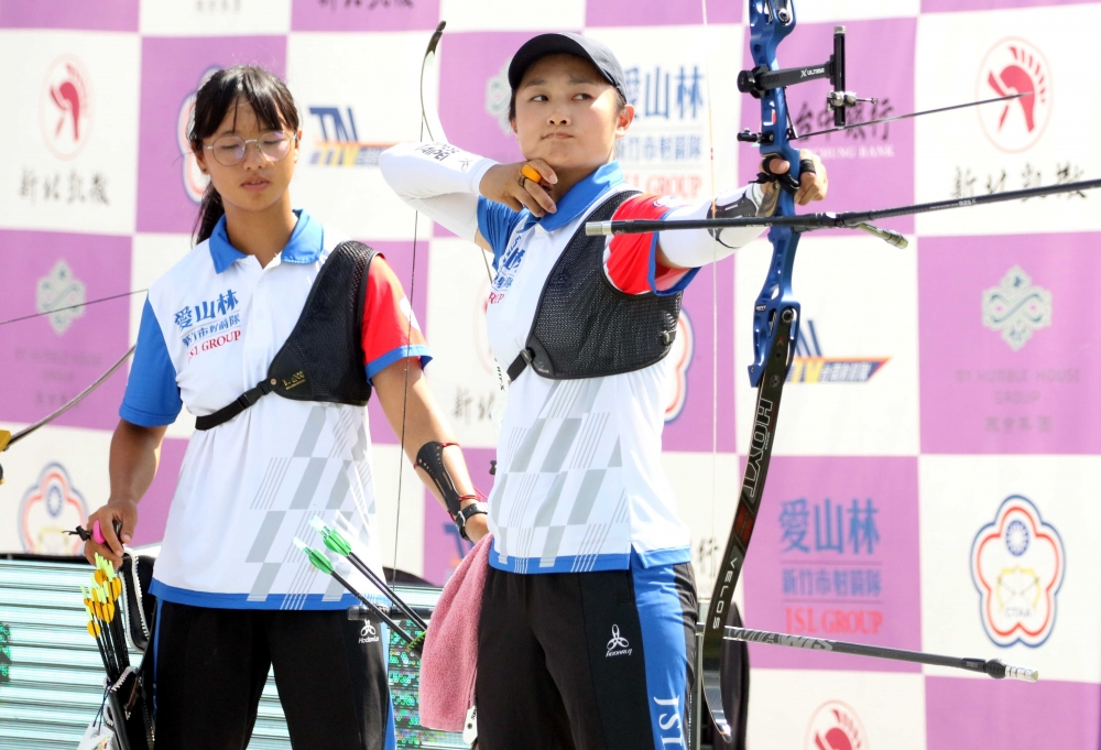 新竹市愛山林女團。中華企業射箭聯盟／提供。