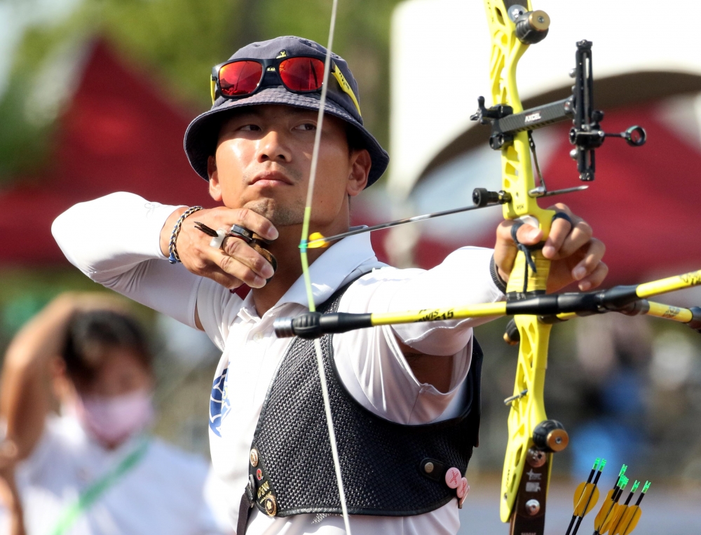 魏均珩奪銀。林嘉欣／攝影。