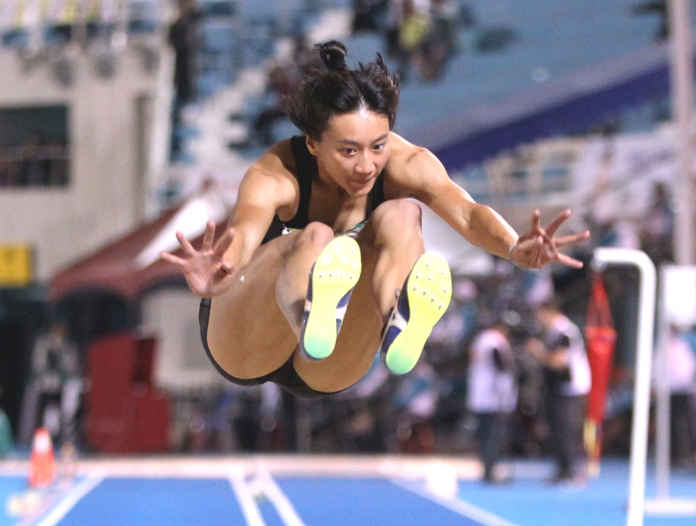 謝喜恩喜獲東京奧運門票。資料照片 林嘉欣／攝影。