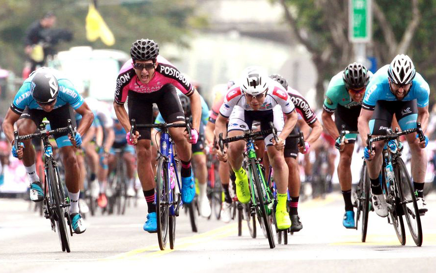 國際自由車環台公路大賽第三。林嘉欣／攝影。