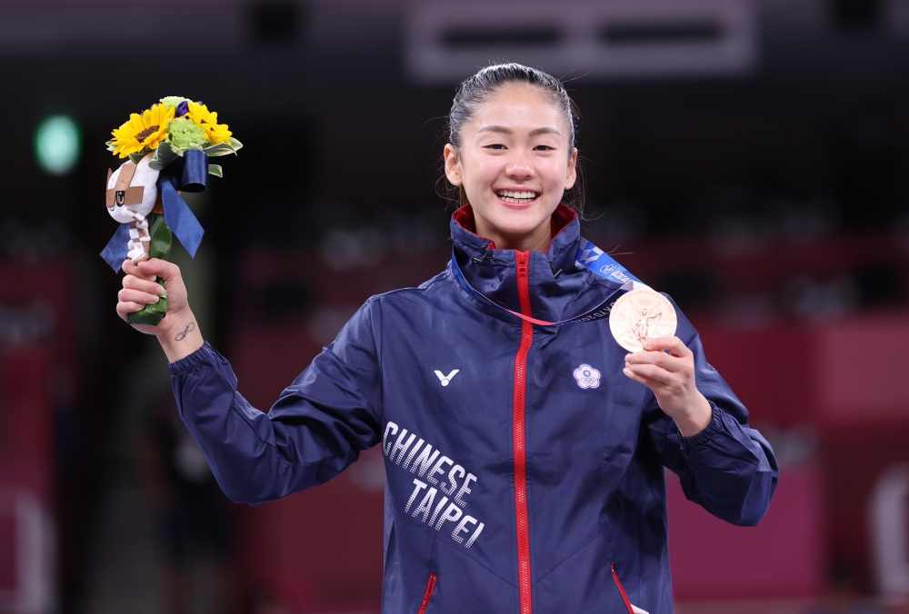 文姿云奪銅。體育署提供（下同）。