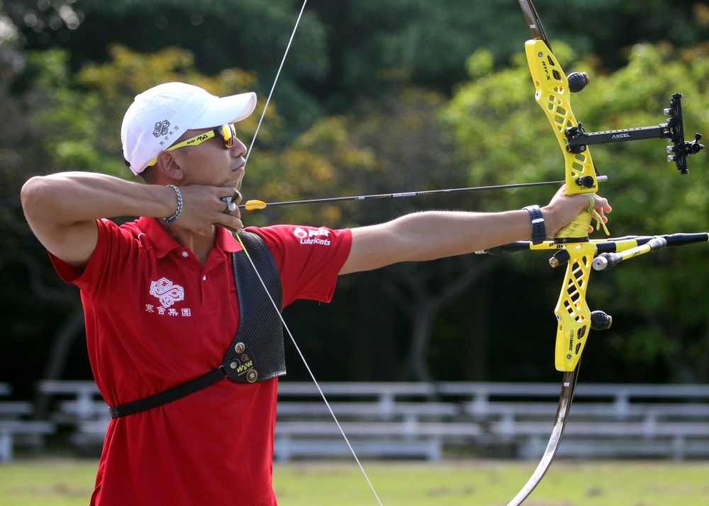 寒舍集團魏均珩。中華企業射箭聯盟／提供。