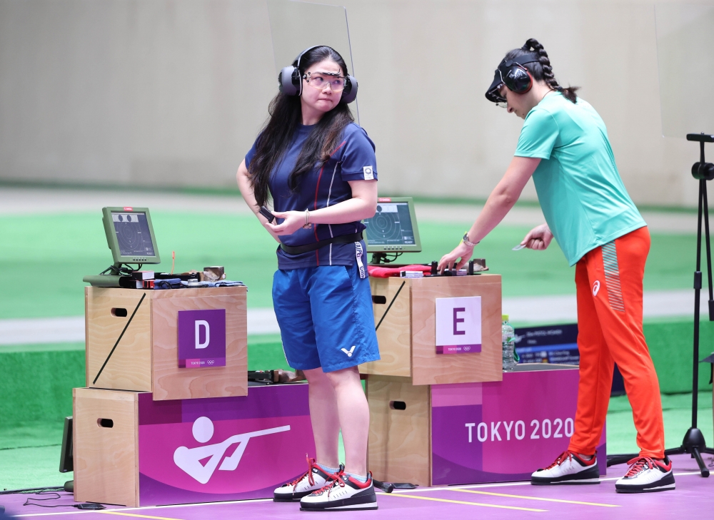 田家榛（左），體育署提供。