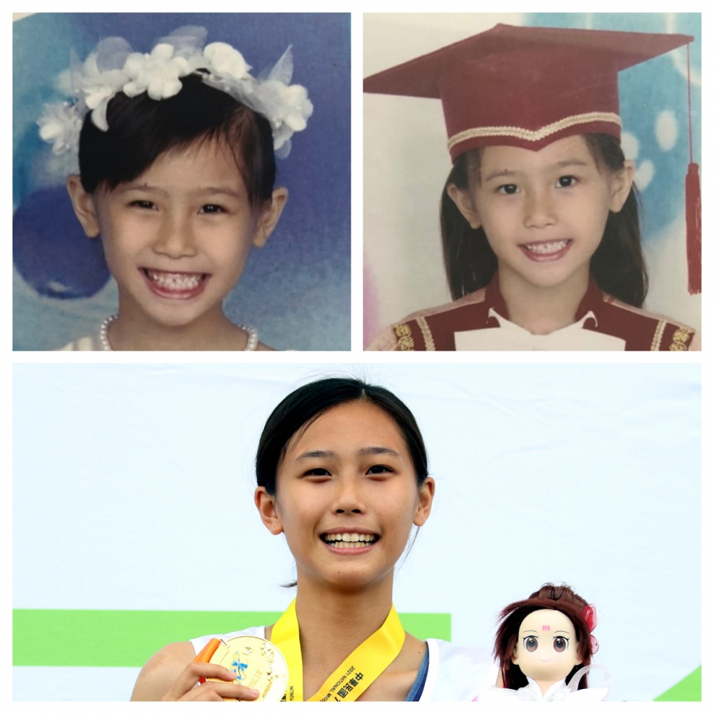 今年總統教育獎得主花蓮高農短跑好手張博雅。