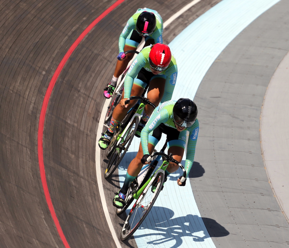 女菁組團隊競速賽冠軍高雄市聯隊。
