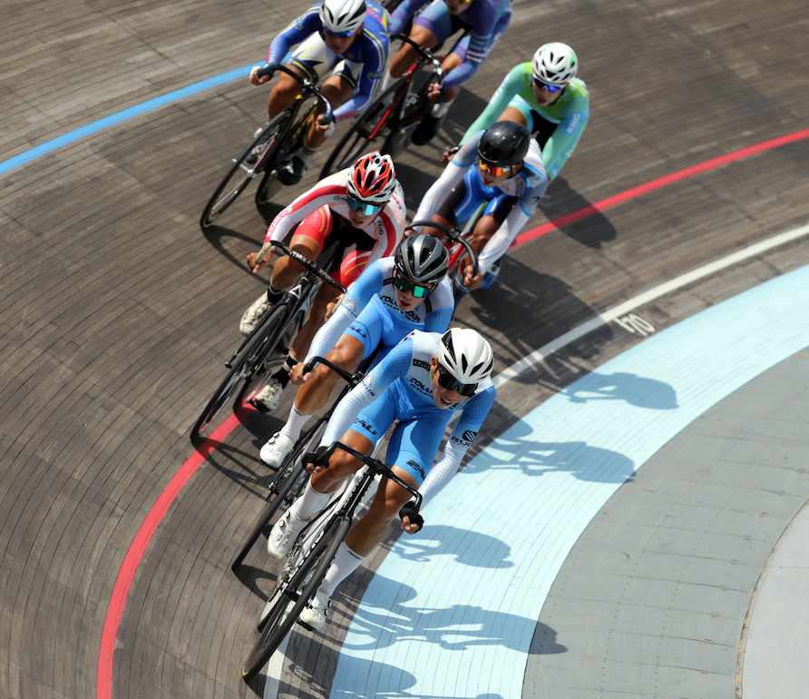 男子菁英組全能賽況。