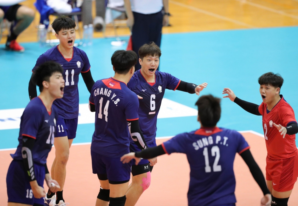 中華隊。亞排聯提供（下同）