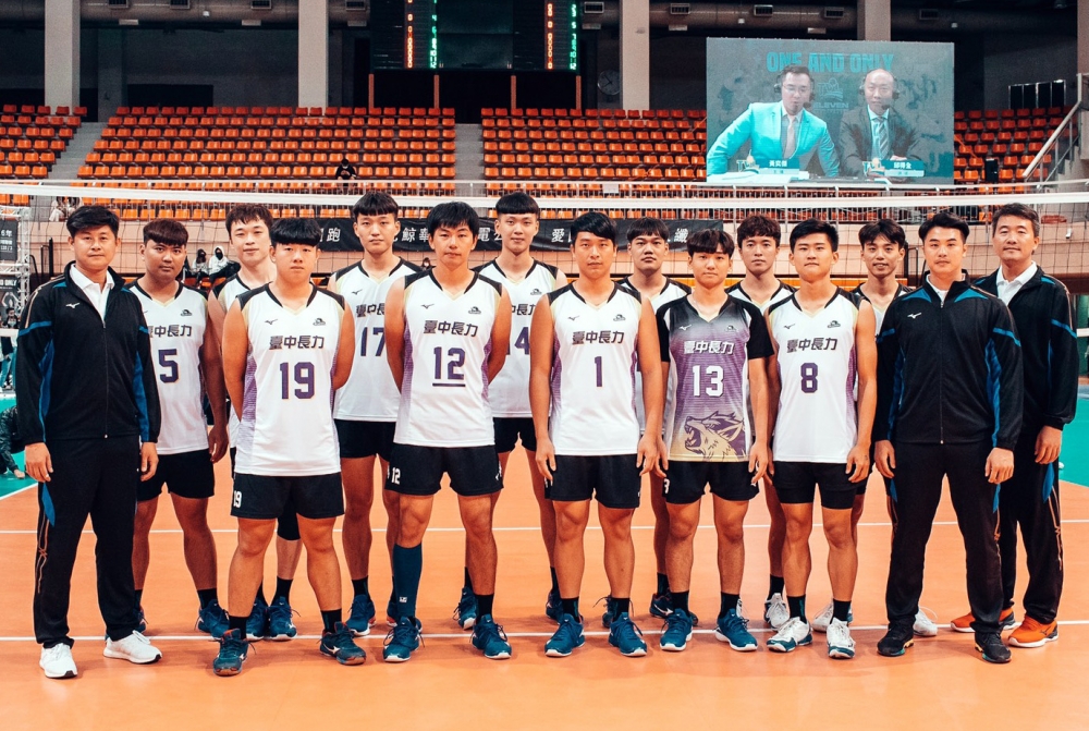 原臺中長力排球隊更名臺中太陽神。Volleyphotos／提供。