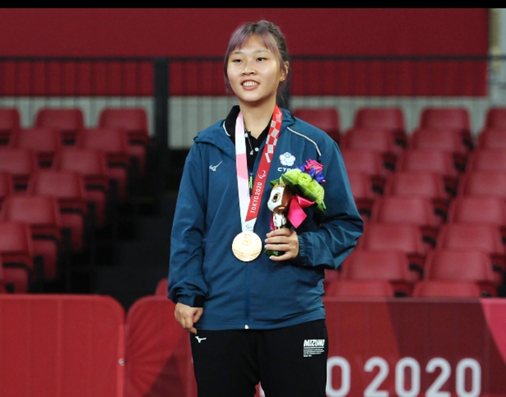 田曉雯。體育署提供。