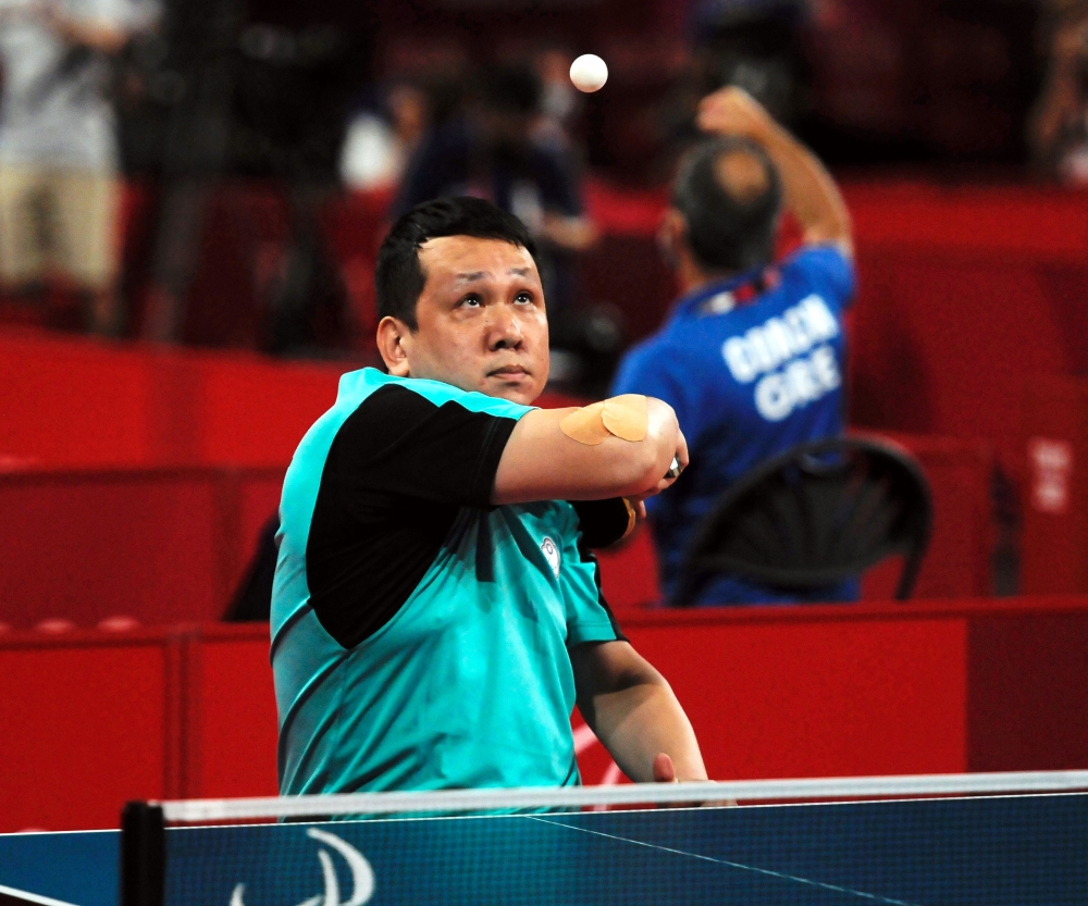 程銘志以3：1闖關。體育署提供（下同）。