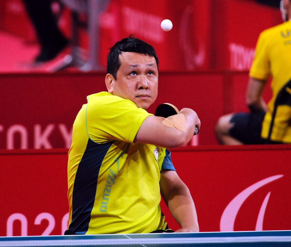 程銘志止步八強。