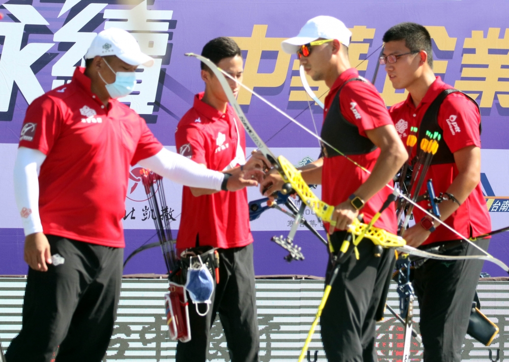 寒舍男團。中華企業射箭聯盟／提供。